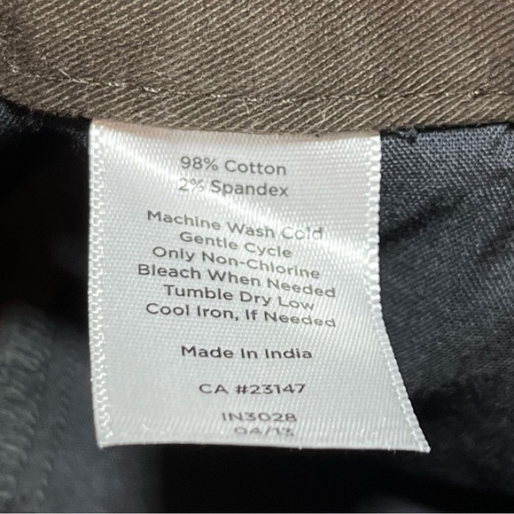 Talbots Heritage Pants Women Size 4 Brown Straight Leg Career - Picture 6 of 9